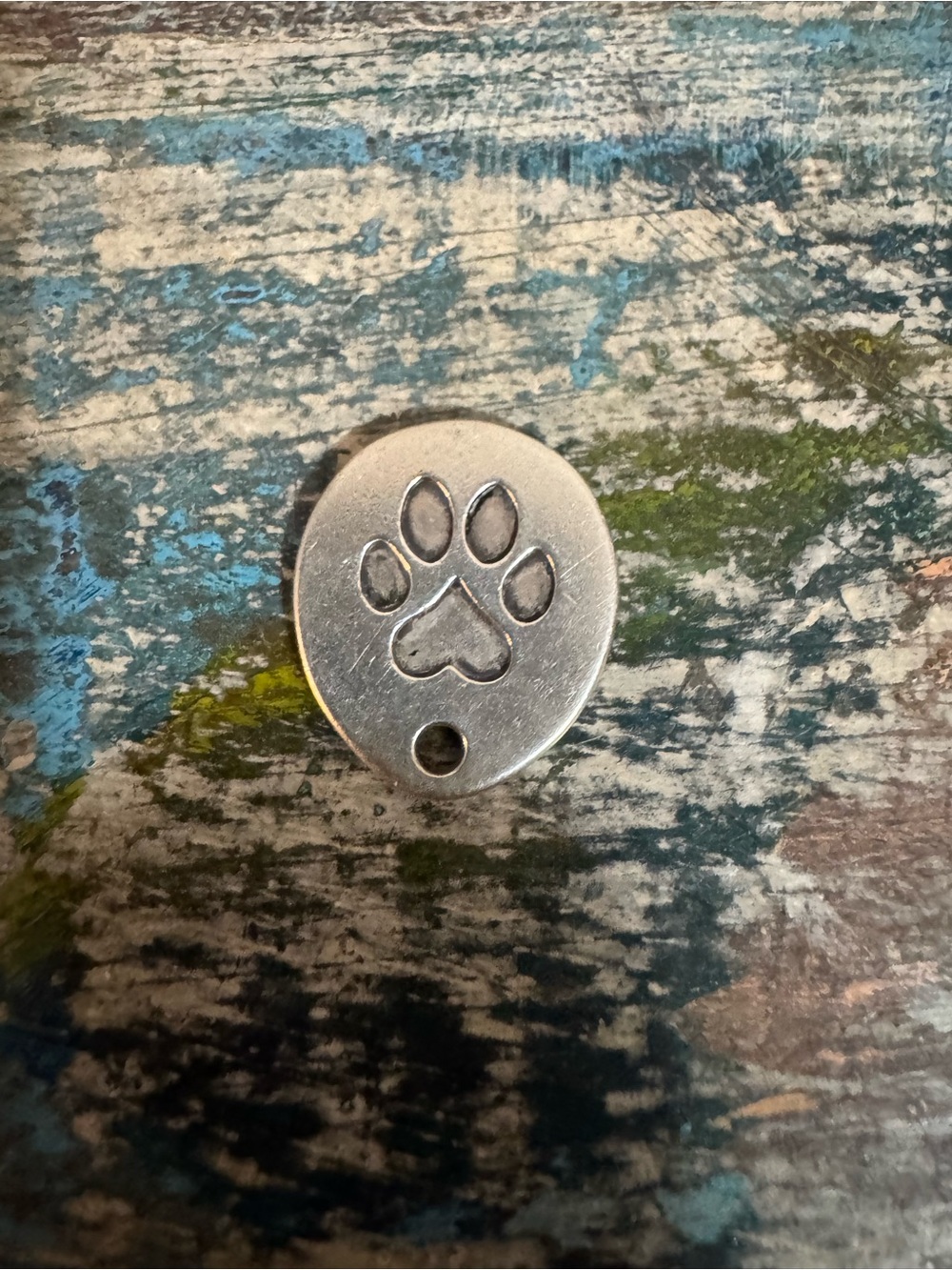 James Avery Silver Paw Print Charm